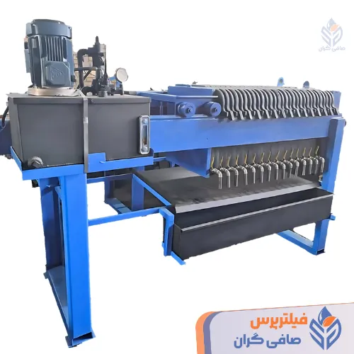 فیلتر پرس هیدرولیک با صفحات چدنی