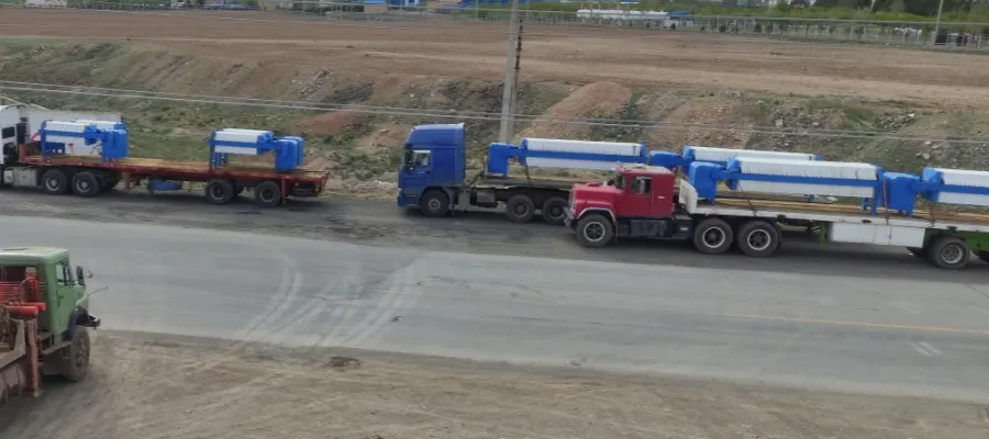بارگیری 20 دستگاه فیلتر پرس از صافی گران