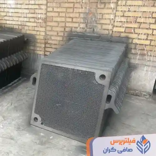 صفحه چدنی فیلتر پرس